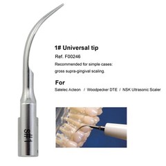 Newtron Handpiece Acteon Satelec Ultrasonic Piezo Tip #1 H3 1S GD1 Scaling Perio