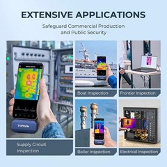 TOPDON TC001 Thermal Camera for Android (USB Type C) 256×192 IR High Resolution