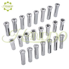 23 Pack R8 Collet Set 1/16″ to 3/4″ with R8 Collet Rack 48 slot