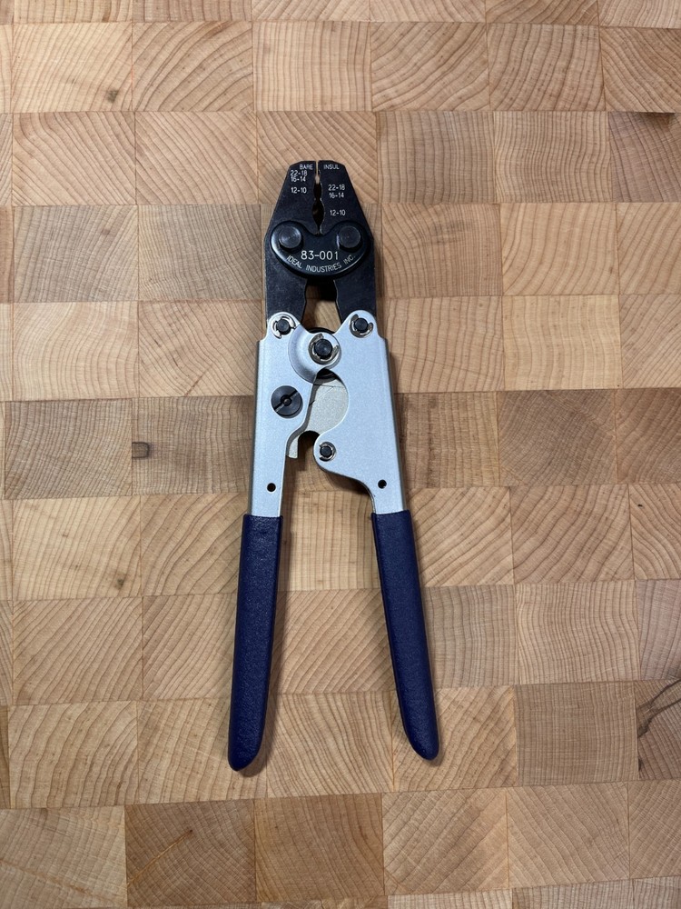 Ideal 83-001 Ratchet Crimp Tool (NEW)