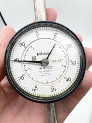 Mitutoyo No. 2424s-19 .001” KML267 Jeweled Gauge Made In Japan USED +