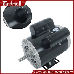 Findmall Electric Motor 3HP SPL 3450RPM 56 Frame 1Phase 115-230Volt
