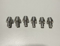 *6 QTY* Steel Locating Pin K0293.212 Short Version 12mm Diameter 19mm Length