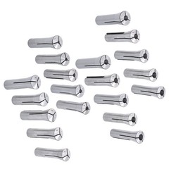 LABLT for 20 Pcs Set High Precison Metric R8 Collet Set 1mm to 20mm