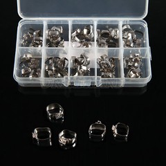 20 Sets Dental Orthodontic 1st Molar 022 Buccal Tube Bands Conv Roth Single tube