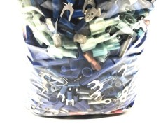 Unbranded Approx 5.8 Pounds of Various Wire Terminals/Connectors NOS
