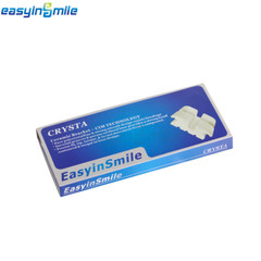 Easyinsmile Dental Ceramic Orthodontic Brackets Clear Roth/MBT 022 20pcs/kit