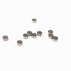 (100) 1.5 x 4 x 2mm Micro Shielded Deep Groove Ball 681xZZ Model Radial Bearing