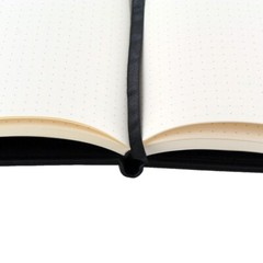 Rhodia Dot Grid Webnotebook 5.5″ x 8.25″ Black Leatherette Cover 118769