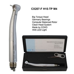 COXO Dental E Generator LED Handpiece High Speed Self Power Turbine 2/4 Hole NSK