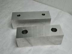 Gibraltar 6″ Wide x 2″ High x 2″ Thick, Flat/No Step Vise Jaw 1 Pair 428-1079
