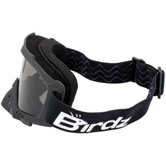 2 Pairs Birdz Eyewear Toucan A/F Padded Motorcycle Goggles w/ Clear, Smoke Lens