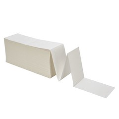 4000 Fanfold Direct Thermal Shipping Labels 4″x6″ Barcode Labels Zebra