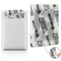 Ding Defend Card Shipping Protector Envelopes Bubble Mailer Kit with 110 Semi…