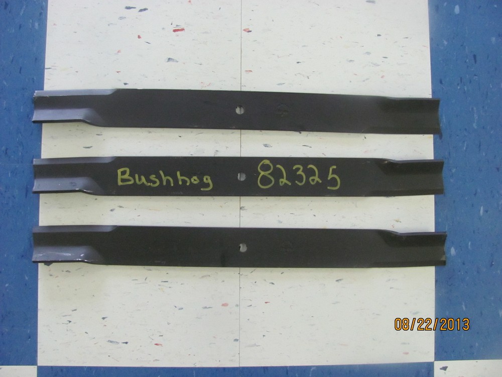 3 USA BUSHHOG 82325 BLADES, REPL SET FOR 6′ BUSHHOG GROOMING/FINISHING MOWERS
