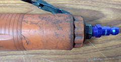 147564 Dotco Heavy Duty Right Angle Grinder Tested and Working w/Disc For Parts