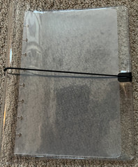 Cloth and Paper Half Letter Bundle including Clear Vinyl Cover and Accessories