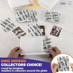 Ding Defend Card Shipping Protector Envelopes Bubble Mailer Kit with 110 Semi…