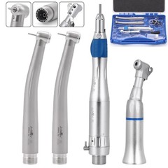 Dental Estilo Alta y Baja Velocidad Kit de Pieza de Mano Turbina 2 Agujero Kit