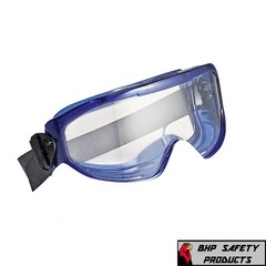 KLEENGUARD V90 PREMIUM FACE SHIELD W/ GOGGLE, BLUE FRAME, CLEAR LENS, ANTI FOG
