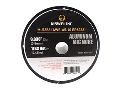 ER5356 M-5356 0.030 in. Dia 1 lb. Aluminum Mig Welding Wire Spool (2 Rolls)