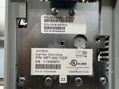 CYPRESS ENVIROSYSTEMS WPT-800-T2DP-DB DUAL PIPE-DIRECT ACTING THERMOSTAT
