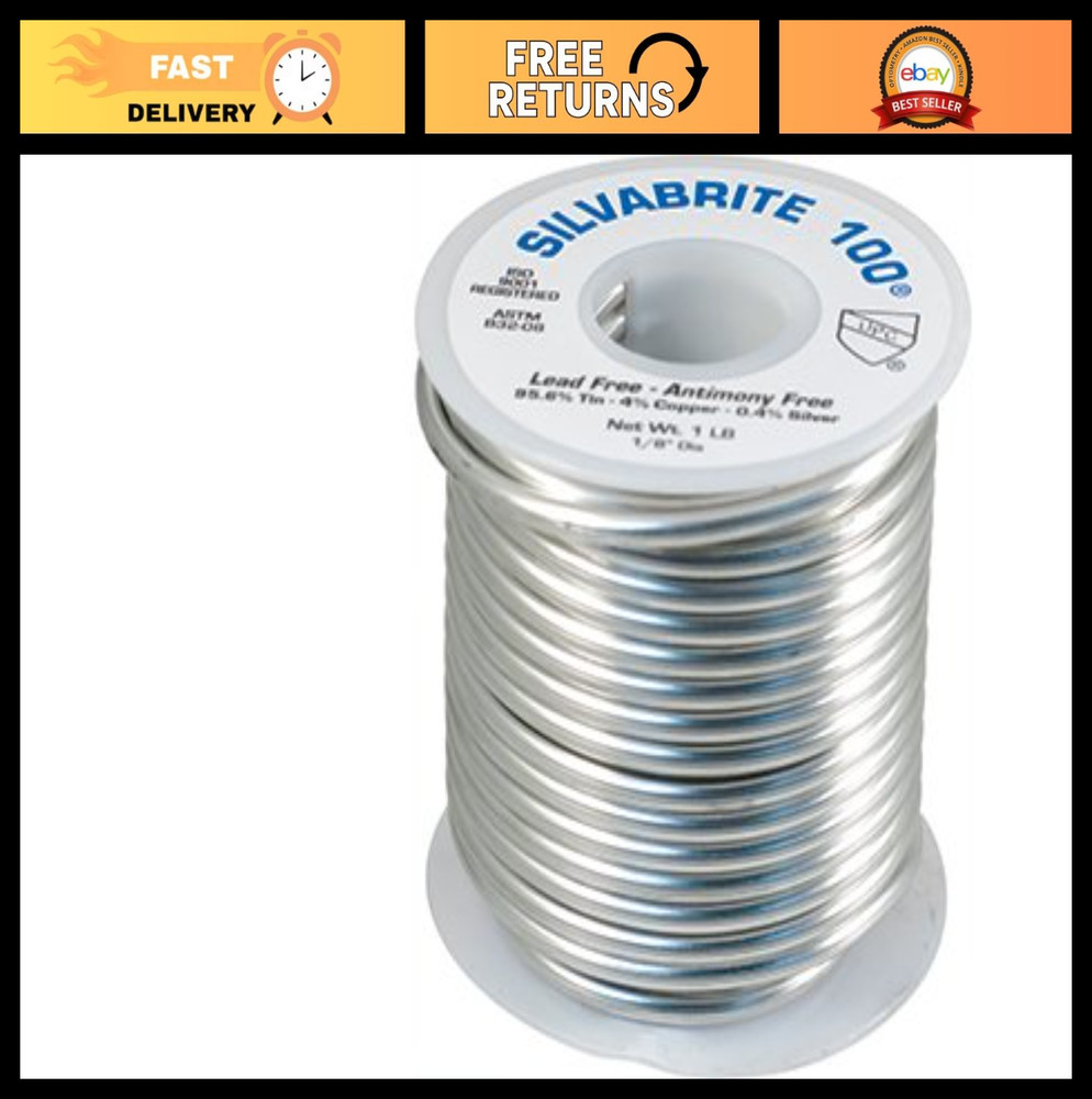 High-Performance Silver Solder Wire for Jewelry, Plumbing & Metalwork – 1oz