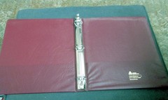 Avery Dennison 1.5″ 3-Ring Durable Binder MAROON