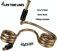 3/16″ X 25′ Genuine Copper-Nickel Alloy Non-Magnetic Brake Line Replacement Tubi