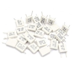 BPR56 5W 0.01R-0.5R Ω Wirewound Non-inductive Cement Resistor Ceramic horizontal