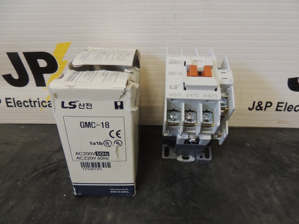 New In Box LS LG GMC-18 200V 50HZ 220V 60HZ Industrial Systems AC contactor