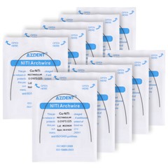 Azdent Dental Orthodontic Copper 35˚ Super Elastic Arch wire Cu-NiTi Rectangular