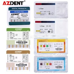 25MM Dental Endodontic Engine Use Gold/Heat Activated/NiTi Super Rotary Files