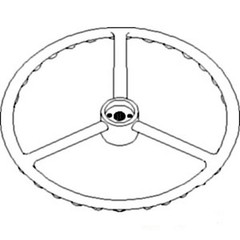 Steering Wheel Fits John Deere 4010 3020 3010 2510 2010 1010