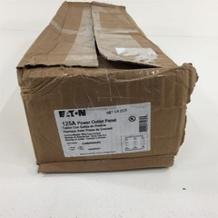 Eaton 125A Power Outlet Panel 1PH 3 Wire Surface Mount CHM9N9NKNS Temp Power/RV