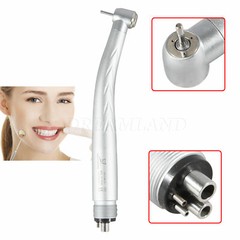 Dental High Speed Handpiece Push 3 Water Spray Air Turbine 4 Holes Fit KaV NSK