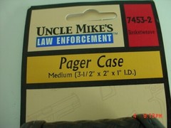 UNCLE MIKE’S LAW ENFORCEMENT PAGER CASE #7453-2 NEW