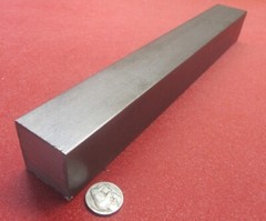 Square 4140 Alloy Steel Annealed Bars, 1 1/2″ x 1 1/2″ Wide x 12″ Length