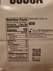 Hershey’s 100% Cocoa Powder American Process 5lb Bag Bulk Baking Best By 07/2026