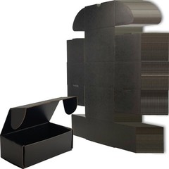 Small Black Shipping Boxes for Small Business Pack of 50-4x3x2 inches Cardboa…