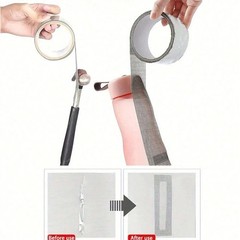 Window Screen Repair Tape Self-Adhesive Anti-Insect Mesh Patch For Door/Curtain*