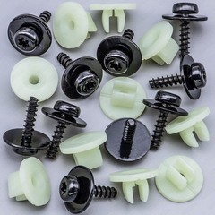10 Sets Undertray Cover Engine Splash Shield Screw & Grommet T30 Torx for Ford