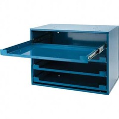 Slide Drawer Cabinet Frame: 4 Slide-Out Racks, 12-1/2″ D x 20-1/2″ W x 14-5/8″ H