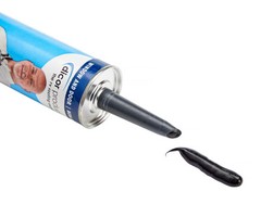 Dicor 10.3oz Black Paintable Sealant for RV Windows Doors Compartment Joints