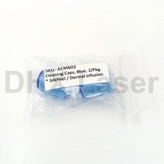 Envy Medical Silkpeel Blue Cleaning Caps/Tips Plastic Cleaning Cover PN 2 pack