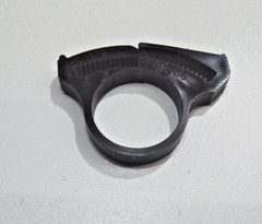 x4 Heyco HC 672 2326 Plastic Nylon 6/6 Black Wire Cable Tube Hose Reusable Clamp