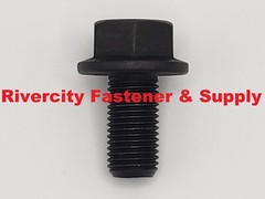 3/8-24 x 3/4 Grade 8 Flange Bolts 3/8 x 24 x .75 Screws 3/8×24 x 3/4″
