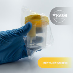 Specimen Collection Container w/ Transfer Device, Leak Proof Lid with Hole