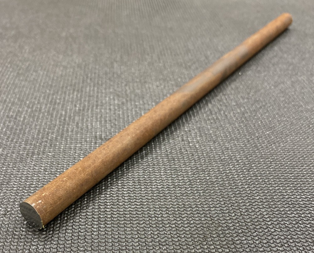 1/2” Diameter 1045 Cold Finished Steel Round Bar Stock – 0.5” x 12” Length