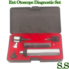 NEW 4X LENS Professional Otoscope Set ENT Medical Diagnostic Surgical Ins NT-913